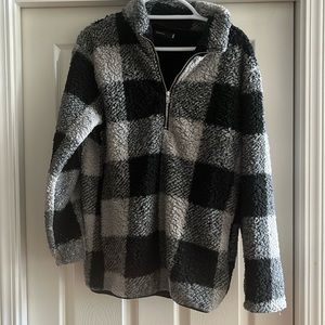 Cozy zip up pullover